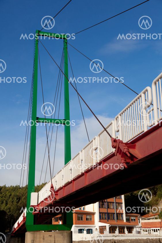 Bridge in Muskiz, Bizkaia, Spain