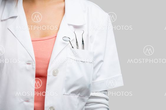 Female dentist