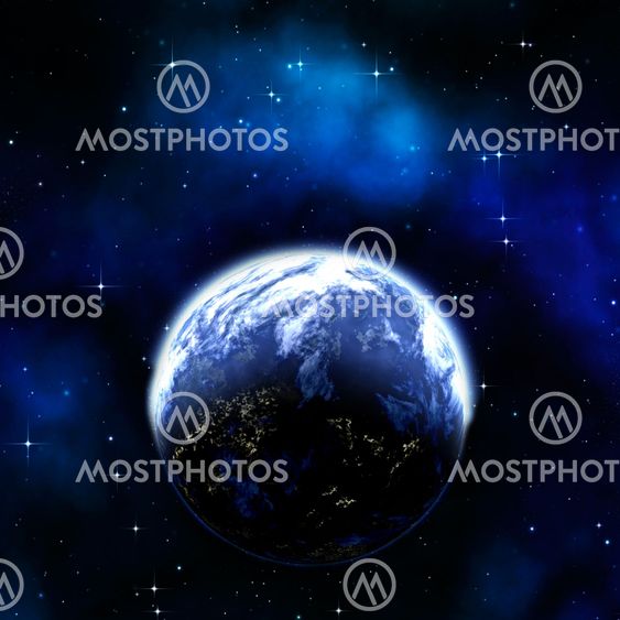 maapallon planeetan avaruudessa
