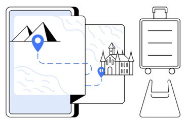 Journey Planning with Landmarks, Smartphone Map...