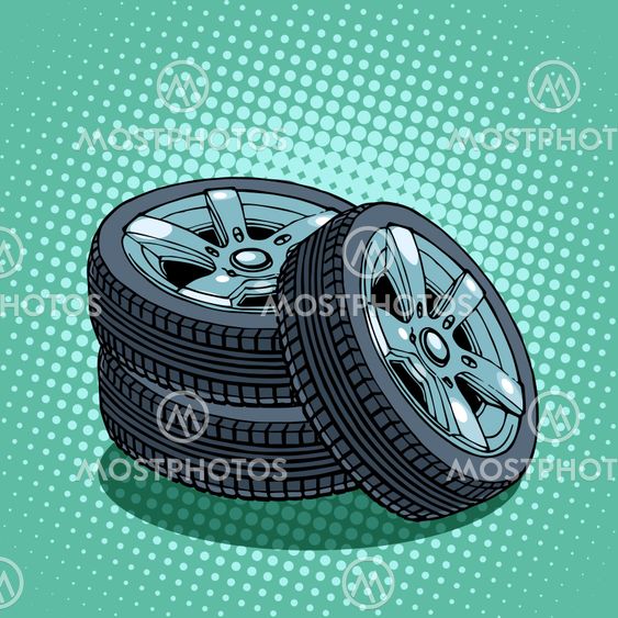 Tires spare wheel