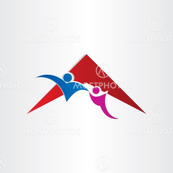 couple in new house stylized icon