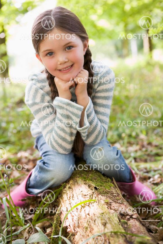 Young Girl Wood