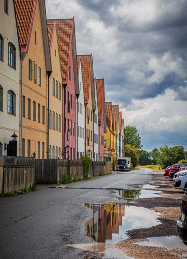 Medieval and Hansa inspired living area Jakriborg in...