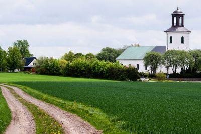 Västra Karaby kyrka i Skåne