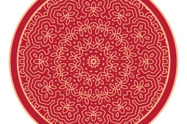 Vector Japanese pattern in oriental geometric...