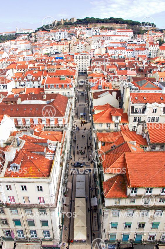 Portugal. Panorama of Lisbon