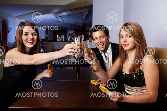 Group of friends together
