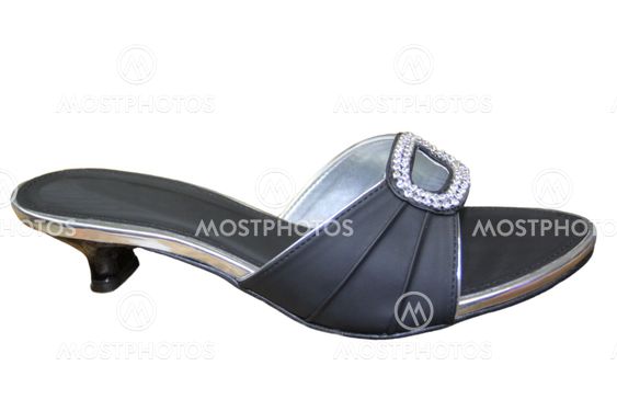 black shoe