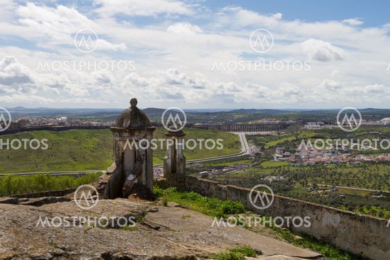 Elvas aerial view