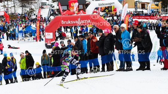 Second place Anna Haag, Anna & Emil sports club, at...