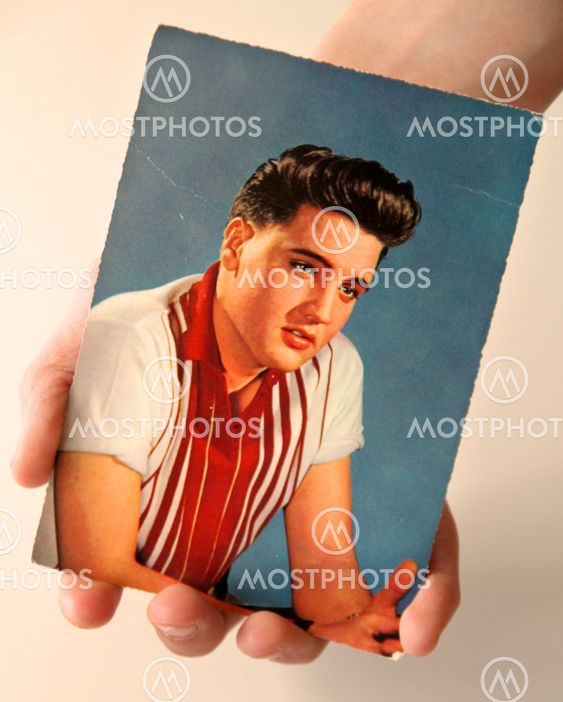 Idolbild på Elvis Presley