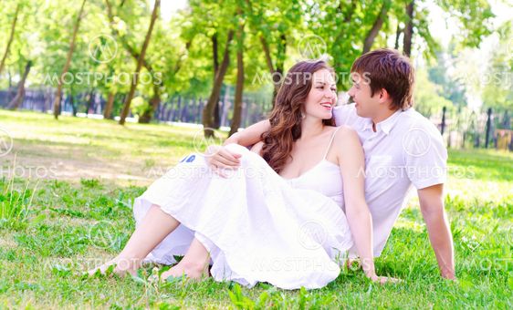 couple in the park