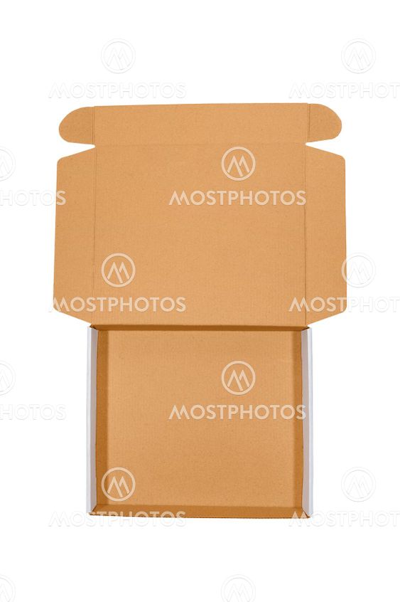 Open pizza box