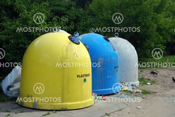 trash containers