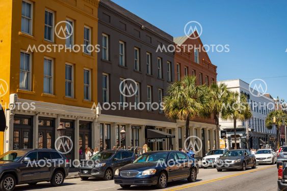 The historic Charleston City Market. As one of the...