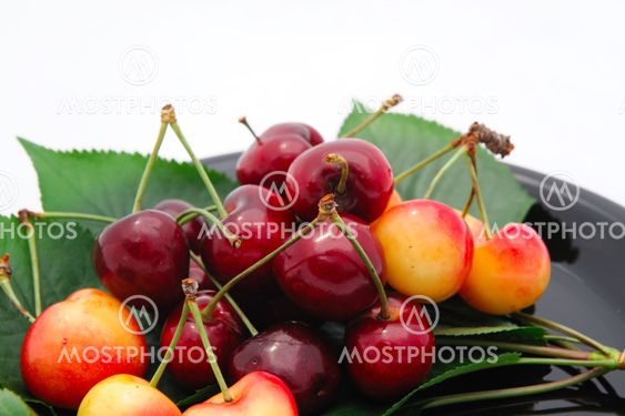 Rainier And Bing Cherries