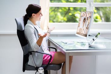 Work From Home Video Conferencing Call