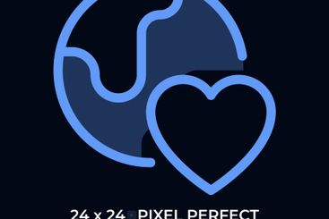 Environmental care dark color ui icon