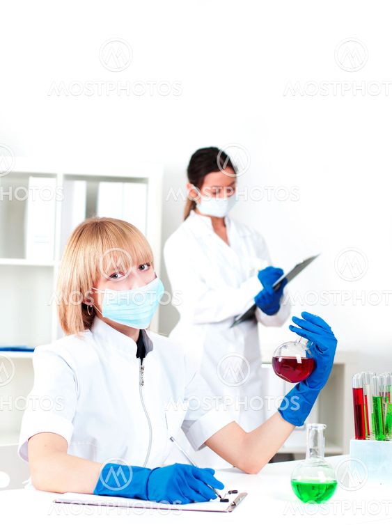 portrait of chemists