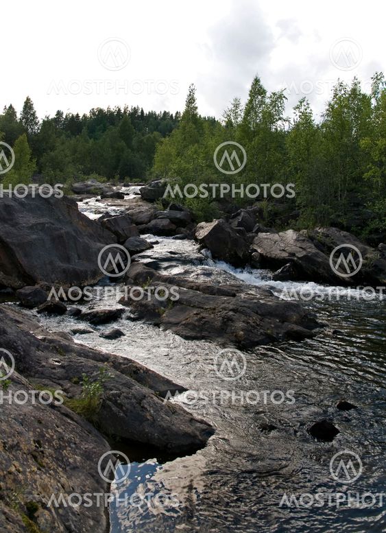 Summer white water