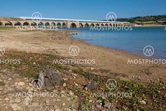 Ebro reservoir, Burgos, Castilla y Leon, Spain