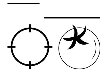 Geometric Shapes and Lines Arrangement for Visual...