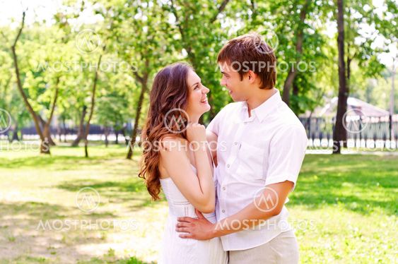 couple in the park