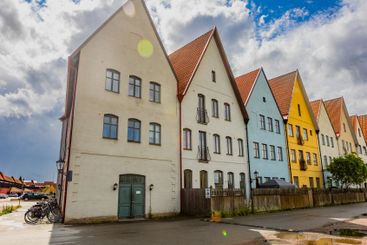 Medieval and Hansa inspired living area Jakriborg in...