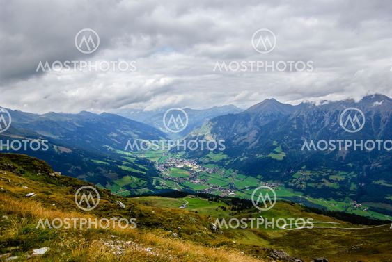 Mountain and valley