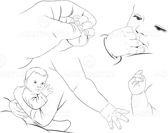 little baby sketches