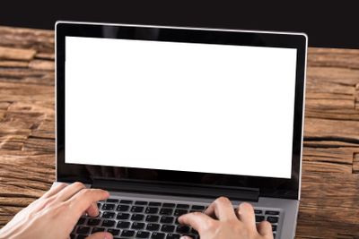 Businessperson Working On Laptop