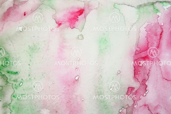 Abstract watercolor background on paper texture
