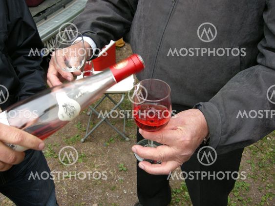 A glass of wine3