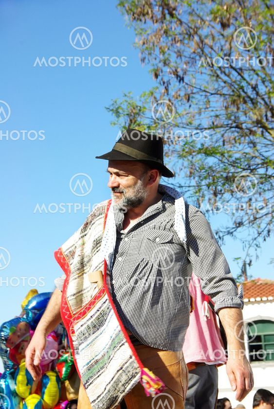 peasant at alentejo region, Portugal
