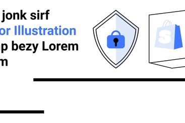 Data Security and E-commerce Package Concept with Shield...
