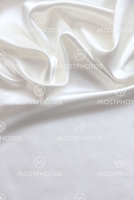 Smooth elegant white silk can use as wedding background