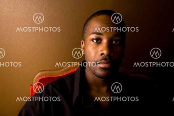 Handsome black man