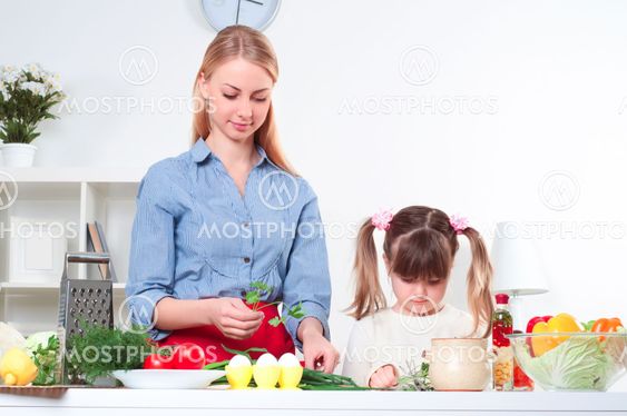 family make meal