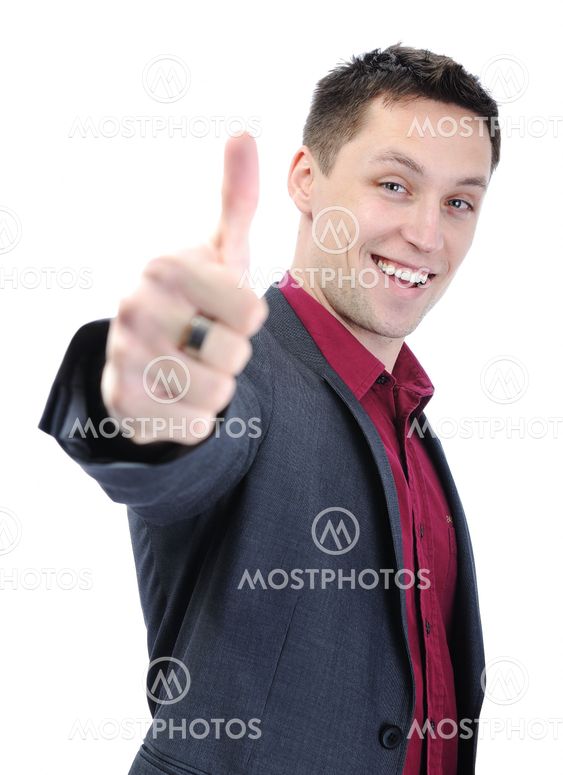 Young attractive man