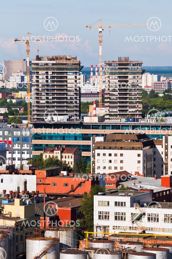 construction in Moscow