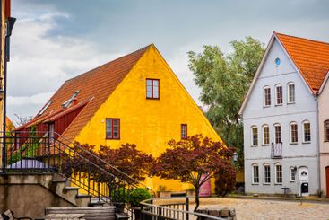 Medieval and Hansa inspired living area Jakriborg in...
