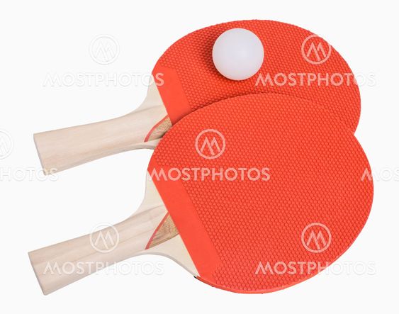 Ping Pong Paddles and Ball