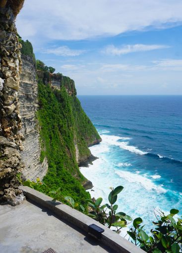 Coast at Uluwatu, Bali, Indonesia.