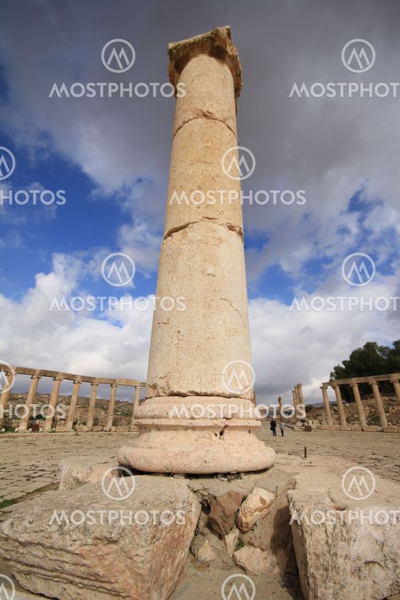 Oval Plaza,Jarash Jordan