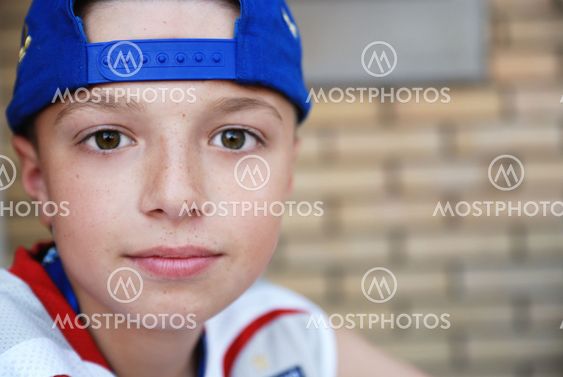 Portrait of a young boy