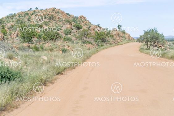 Namib desert landscape in Namibia