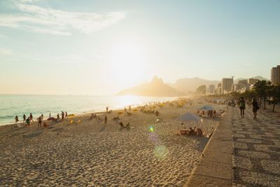 IPANEMA BEACH, RIO DE JANEIRO, BRAZIL - NOVEMBER 2009:...