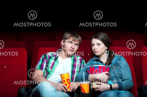 couple in cinema