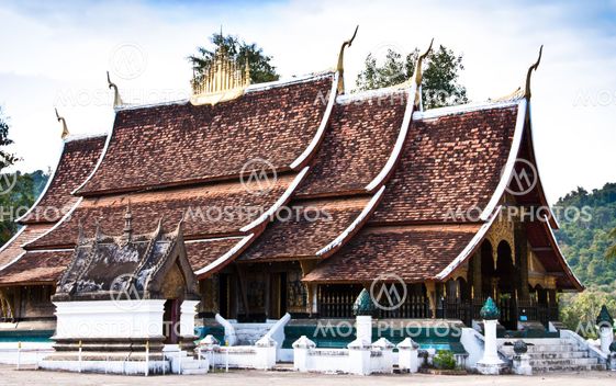 The roof of the temple.